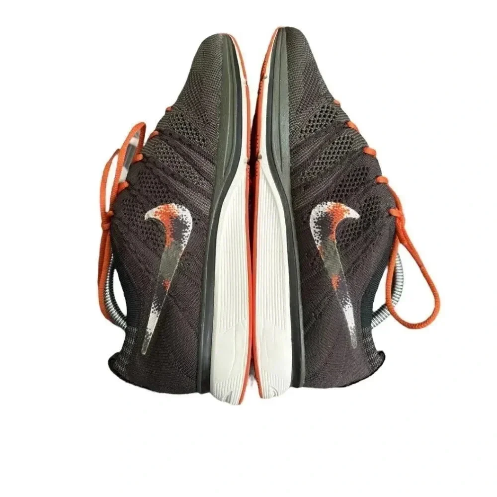 Nike Flyknit Trainer Green Orange Sneaker